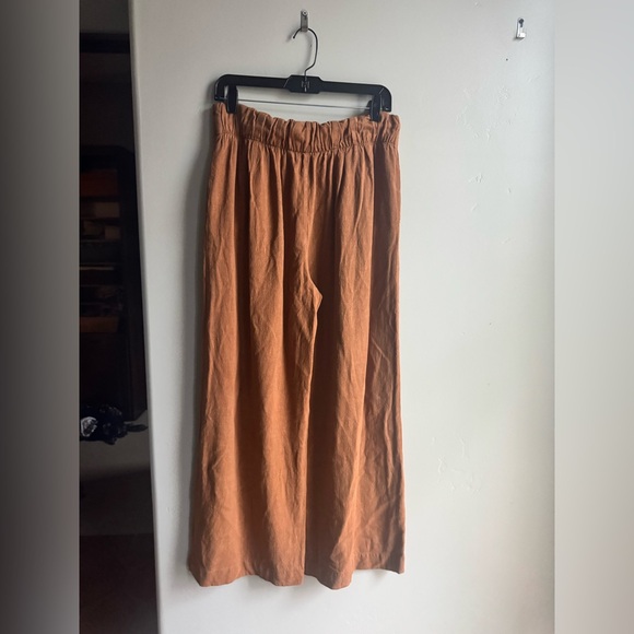 Soft Surroundings Aliso Linen Wide Leg Pants Coastal Cottagecore Boho Small - Picture 3 of 6